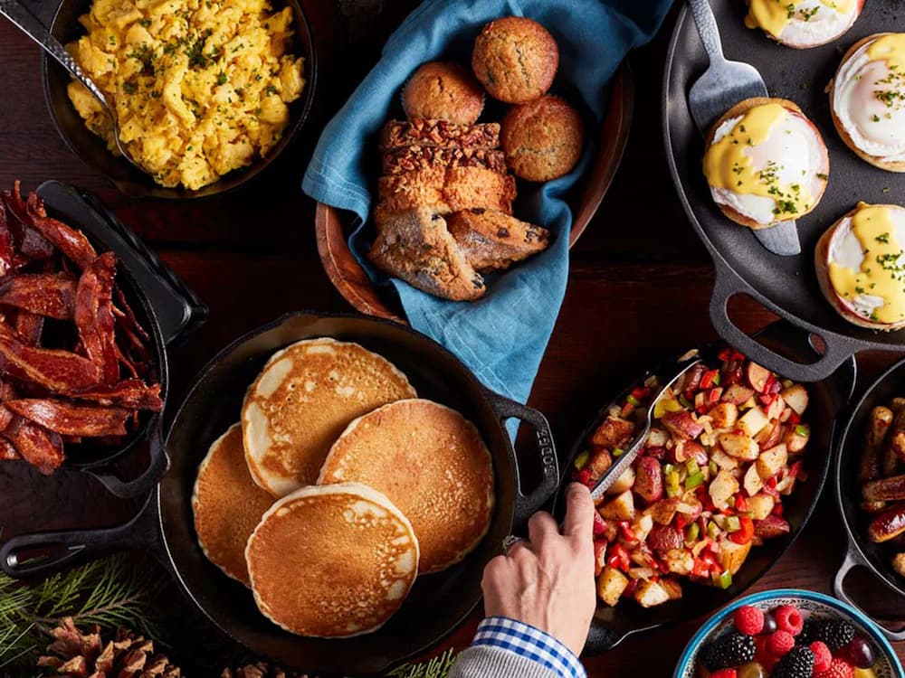 Breakfast buffet