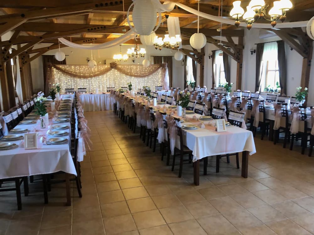 Indoor wedding