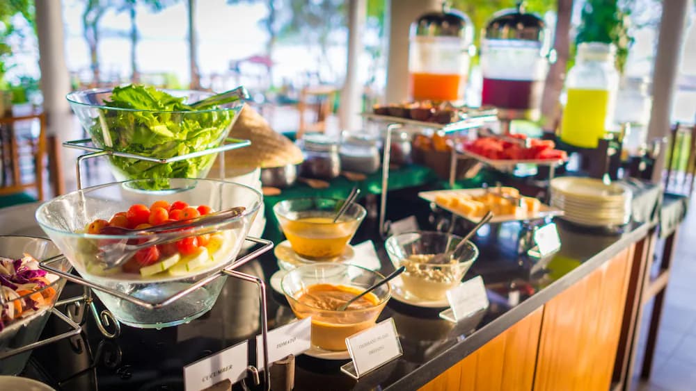 Breakfast buffet