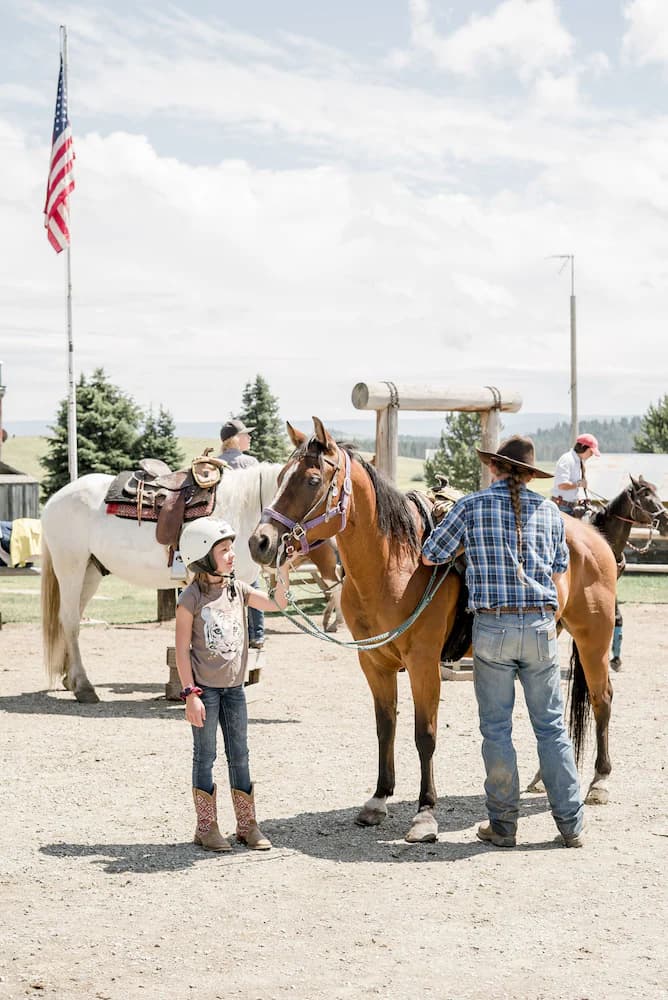 Horseback riding