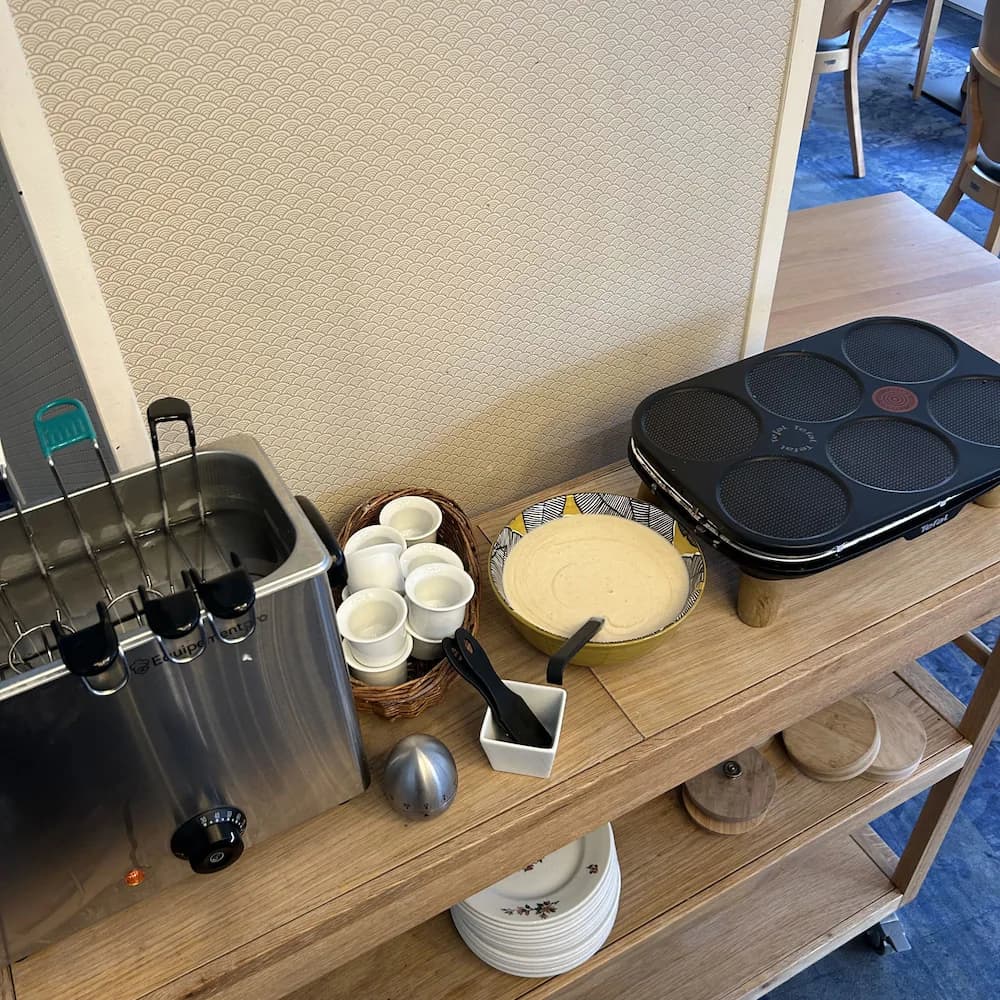 Breakfast buffet