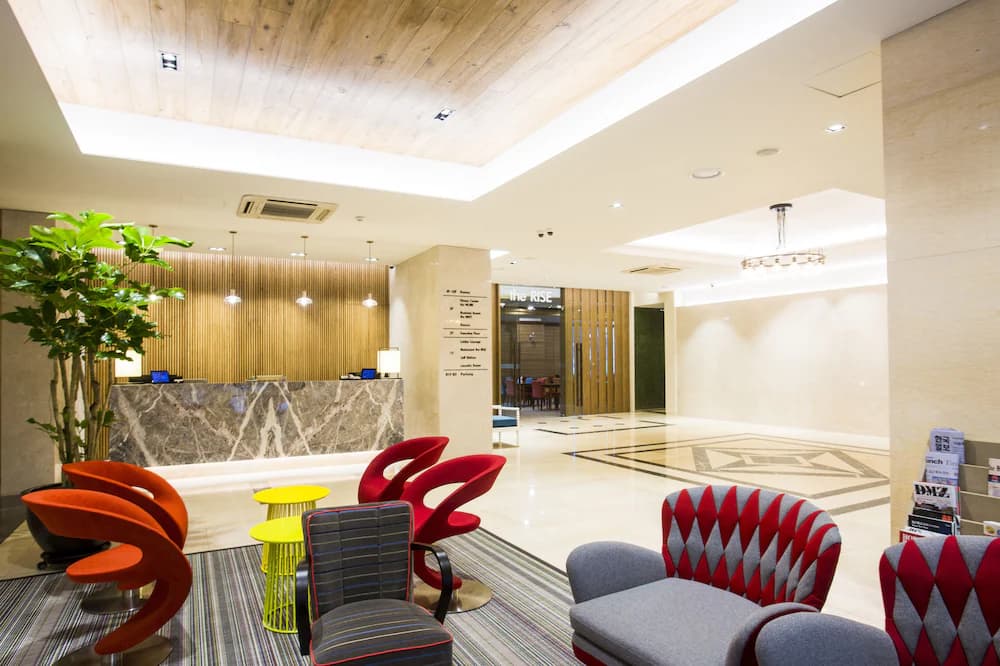 Lobby sitting area