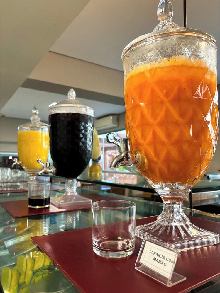 Breakfast buffet