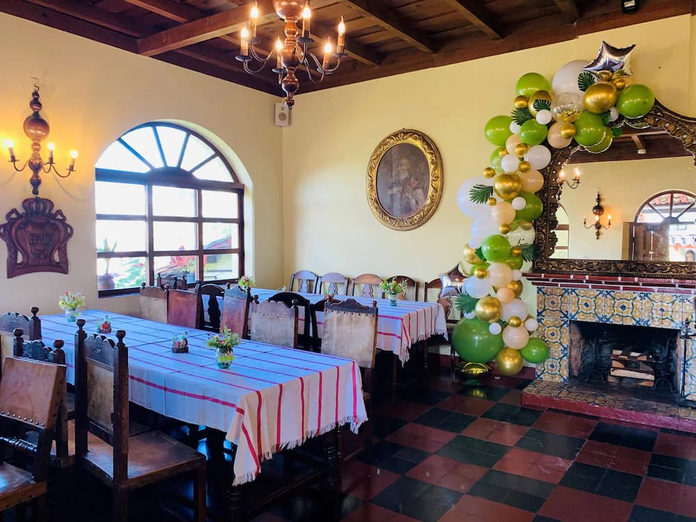 Reception hall
