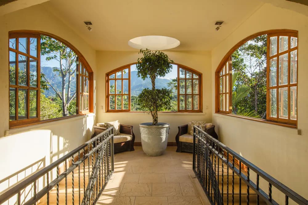 Interior entrance