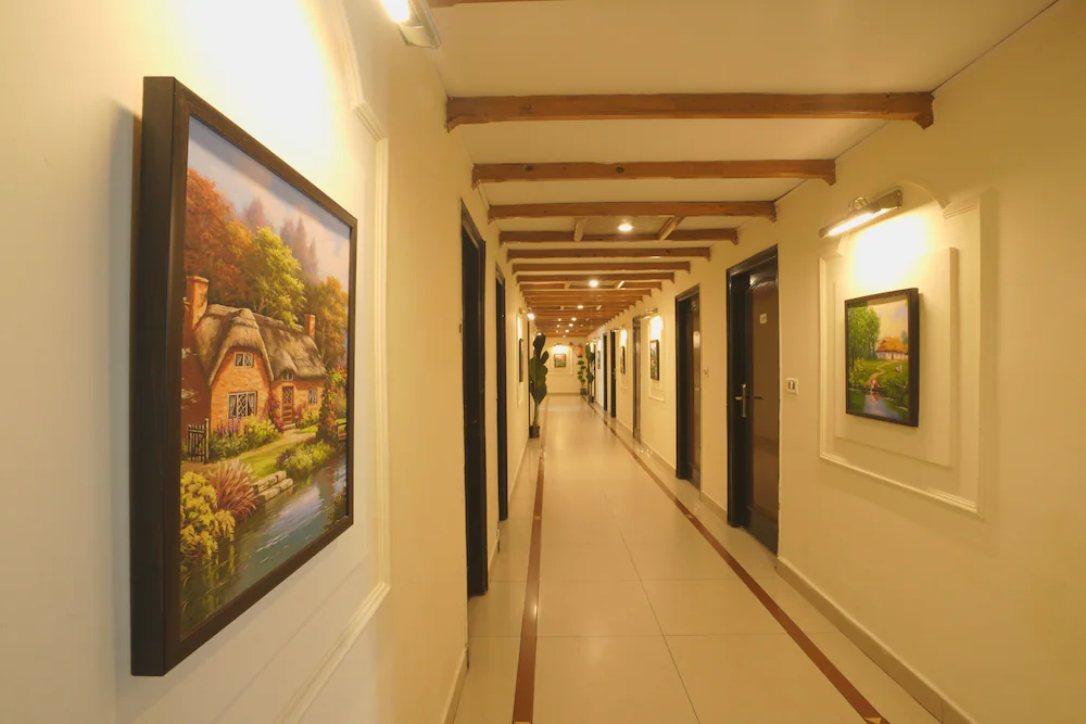 Interior entrance