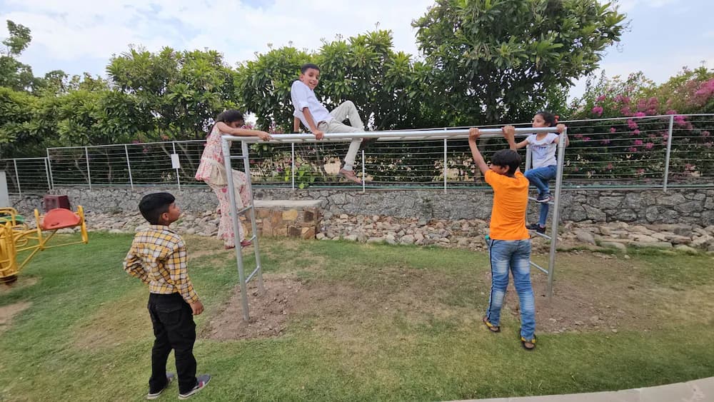 Children's play area - outdoor