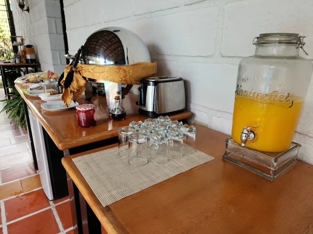 Breakfast buffet