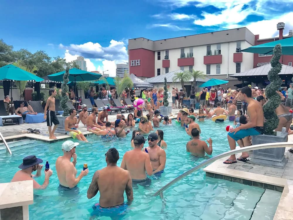 Outdoor pool