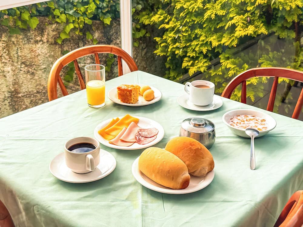 Breakfast buffet