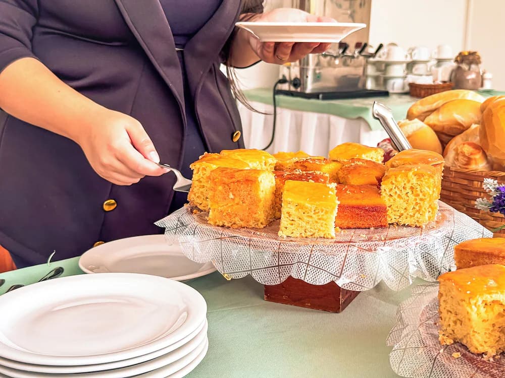 Breakfast buffet