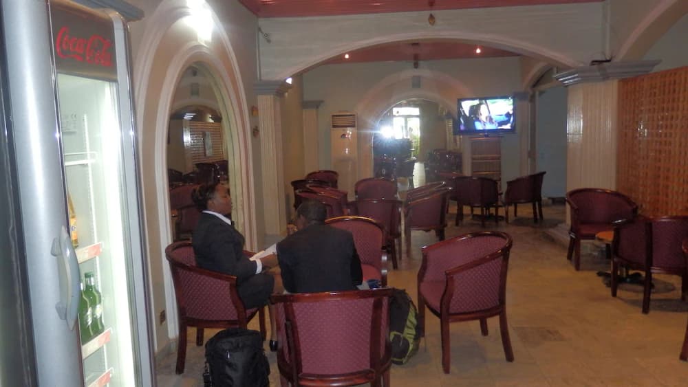 Lobby sitting area