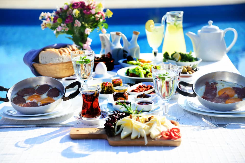 Breakfast area
