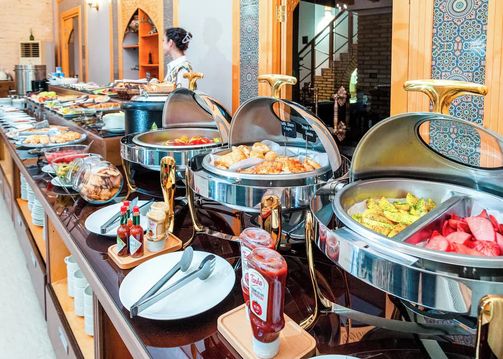 Breakfast buffet