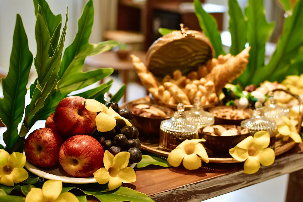 Breakfast buffet