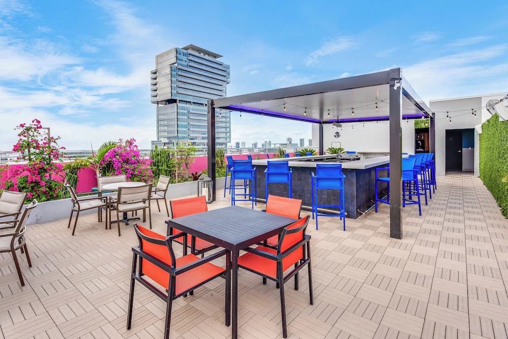 Rooftop terrace