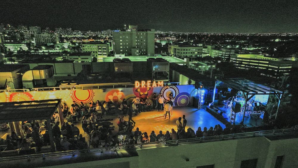 Rooftop terrace