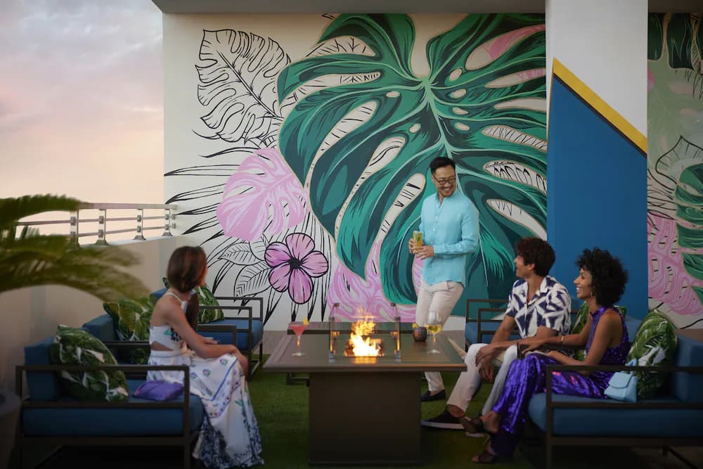 Rooftop terrace