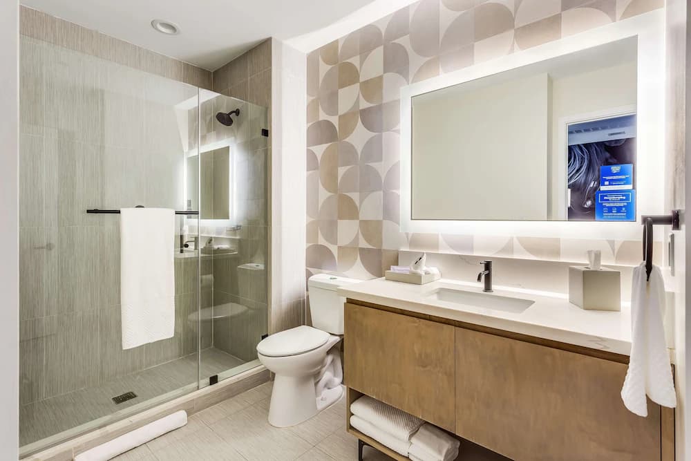 Bathroom shower