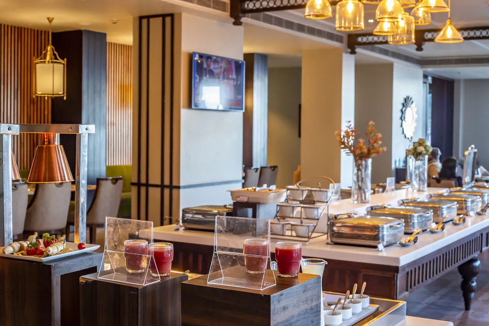 Breakfast buffet