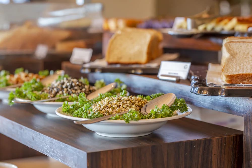 Breakfast buffet