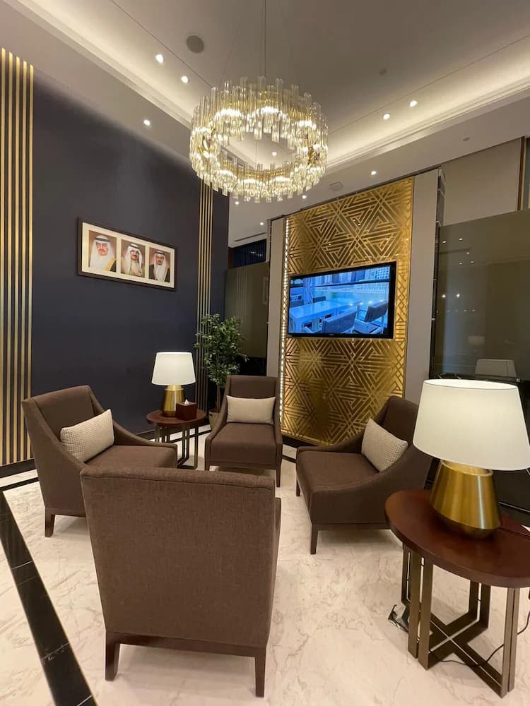 Lobby sitting area