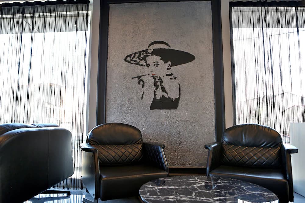 Lobby sitting area
