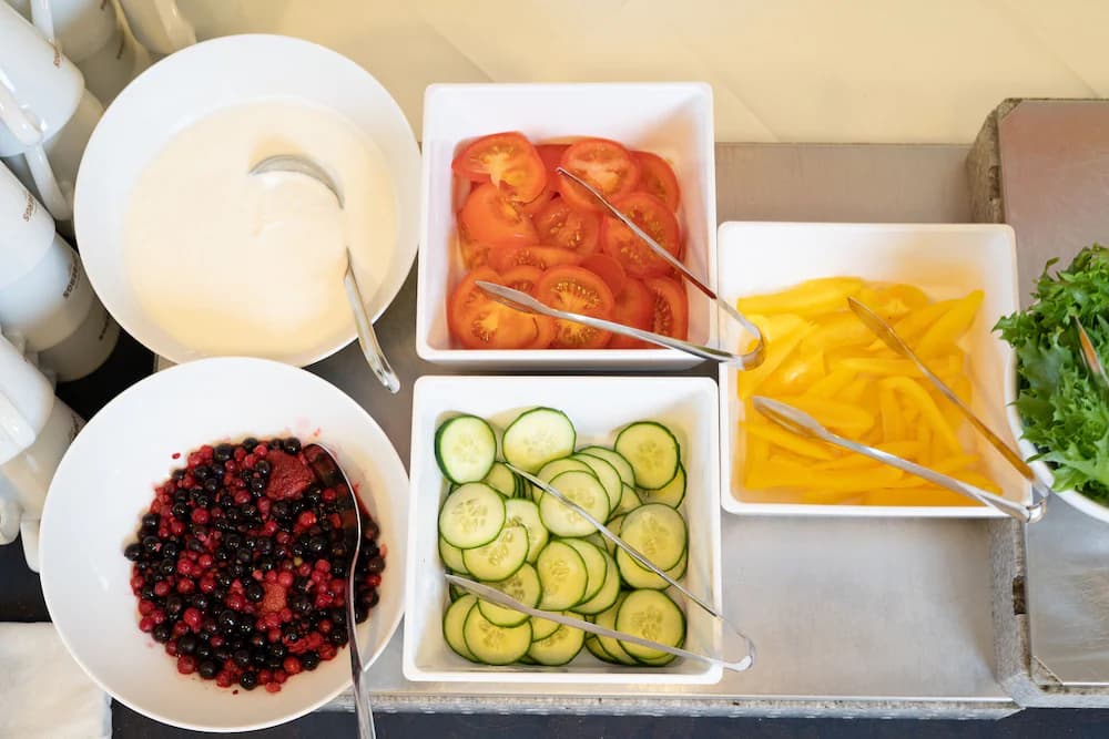 Breakfast buffet