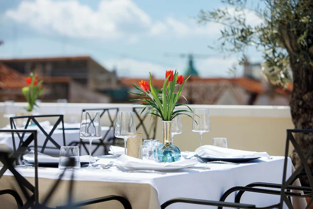 Rooftop terrace
