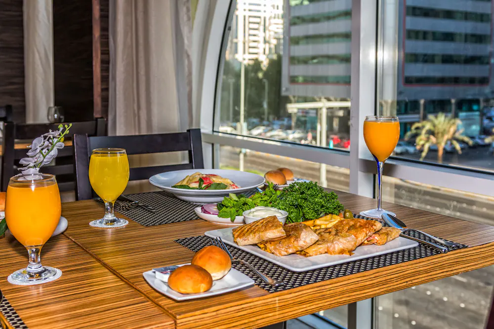 Breakfast buffet