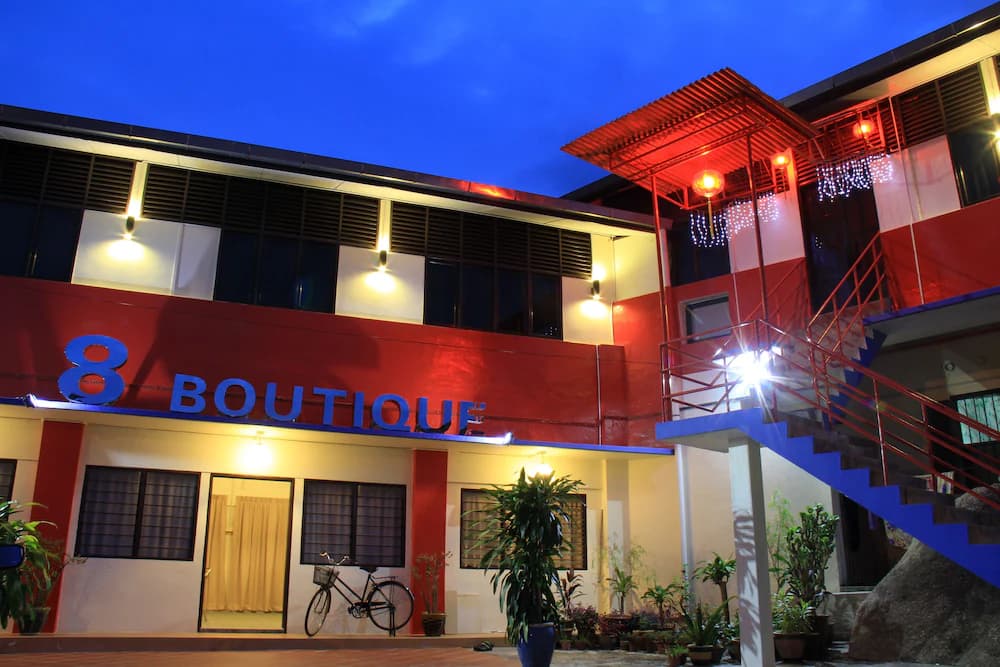 Front of property - evening/night