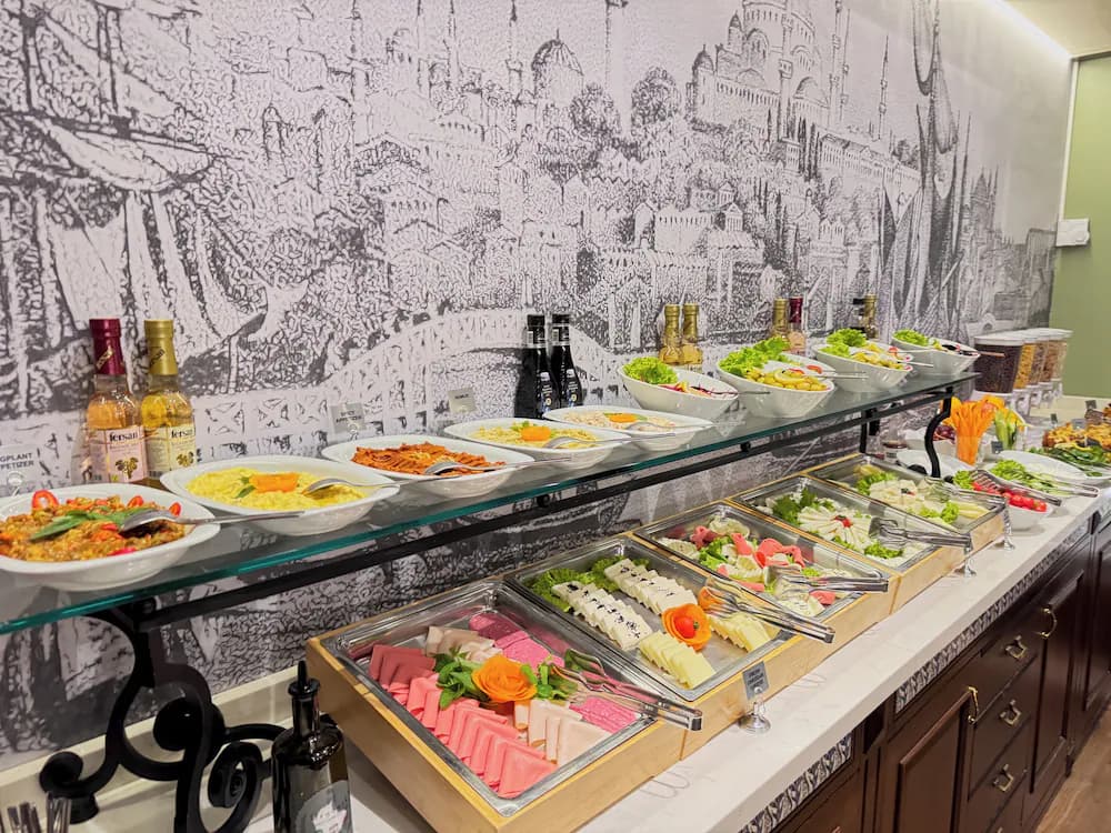 Breakfast buffet