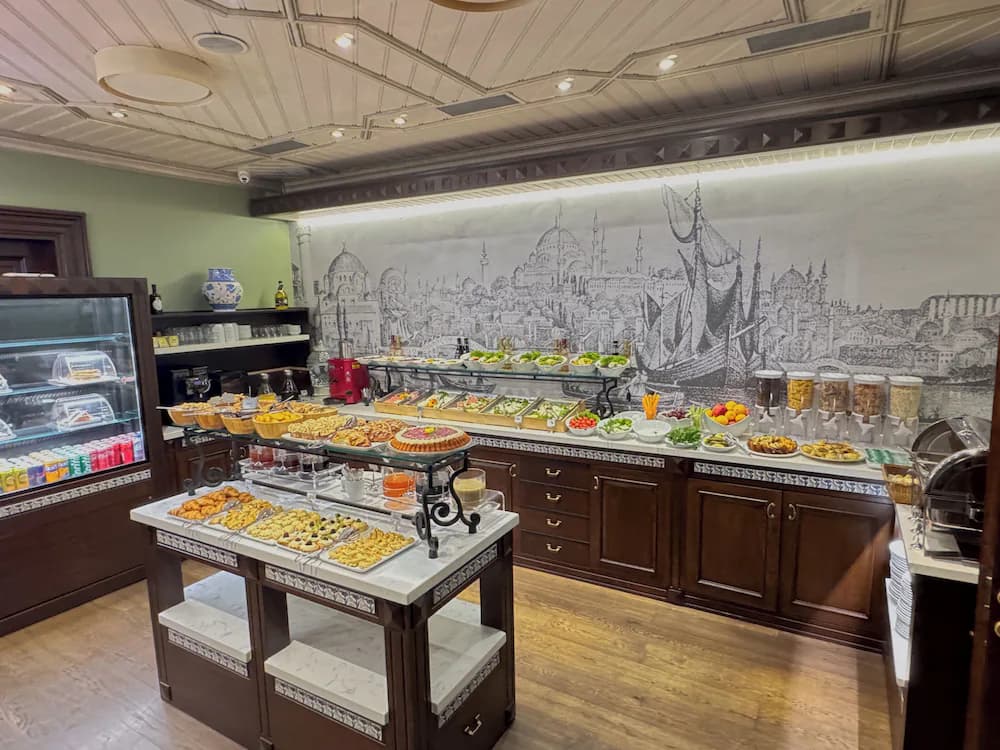 Breakfast buffet