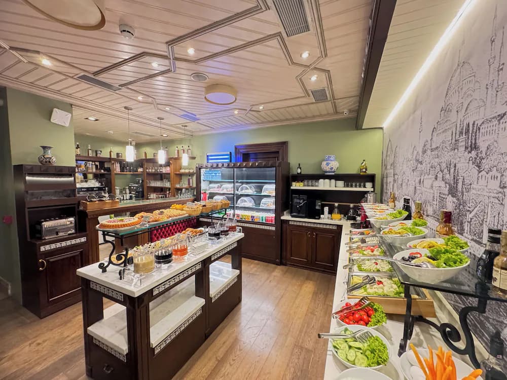 Breakfast buffet