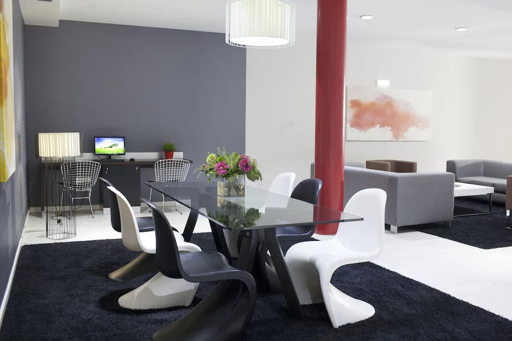 Lobby sitting area