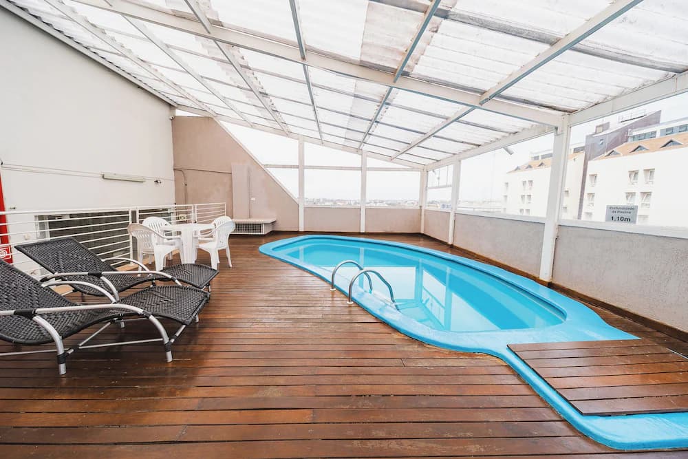 Rooftop pool