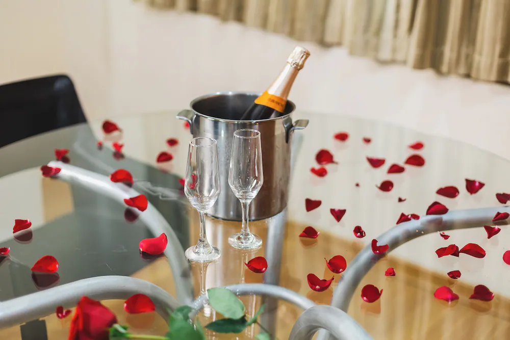 Champagne service