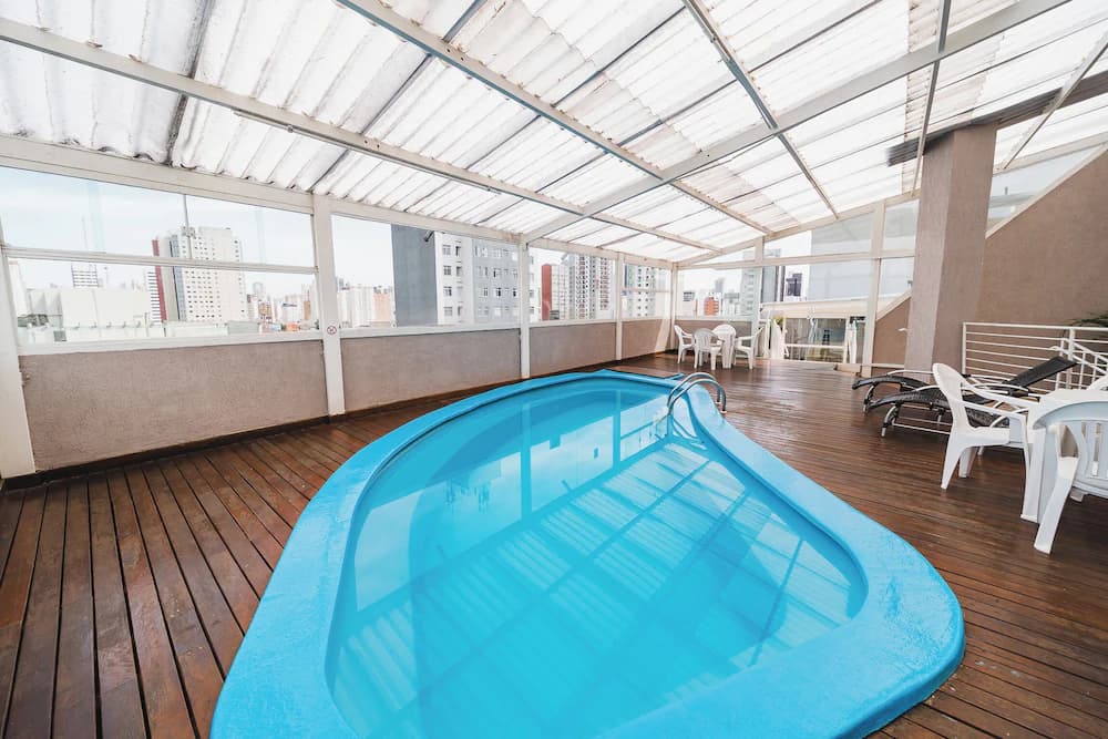 Rooftop pool