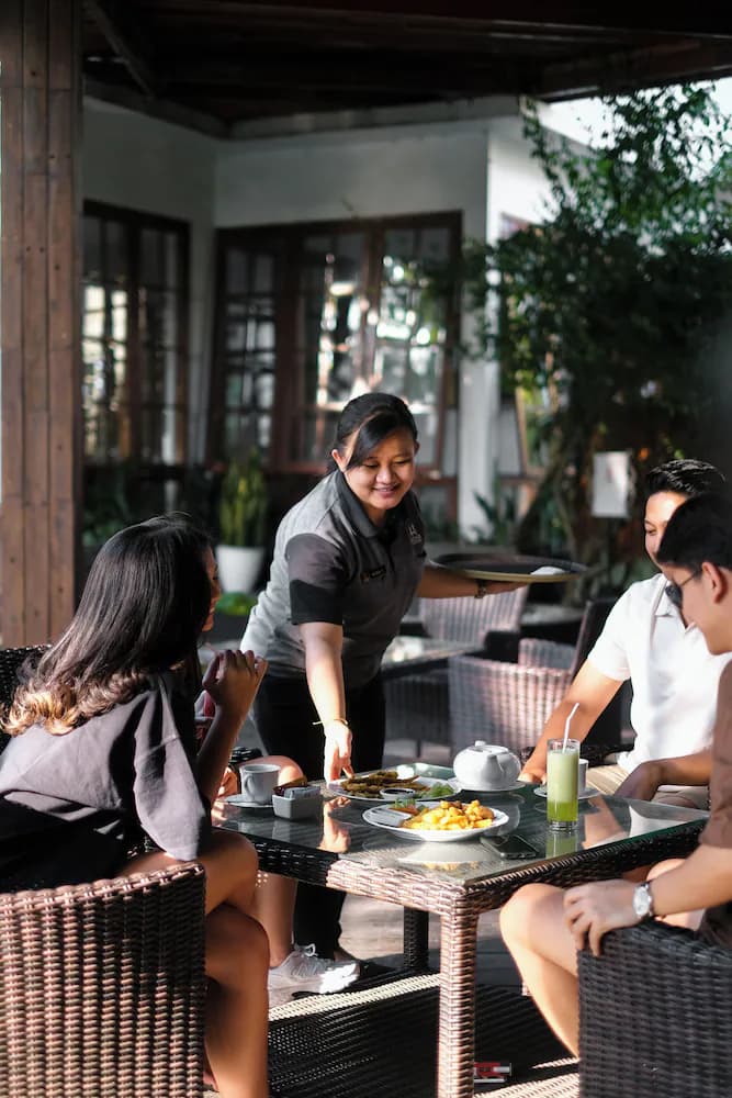 Breakfast area