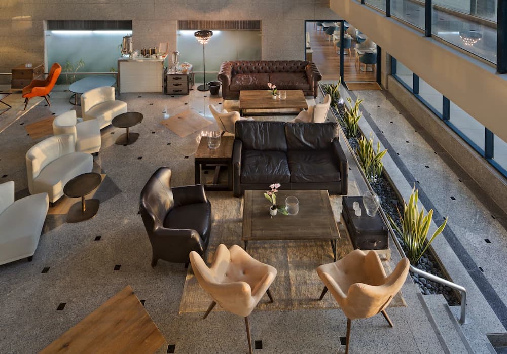 Lobby sitting area