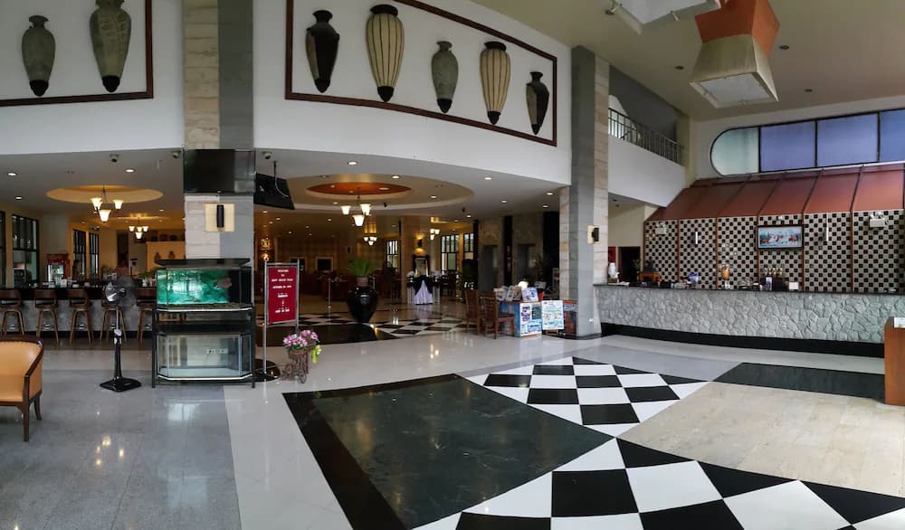 Interior entrance