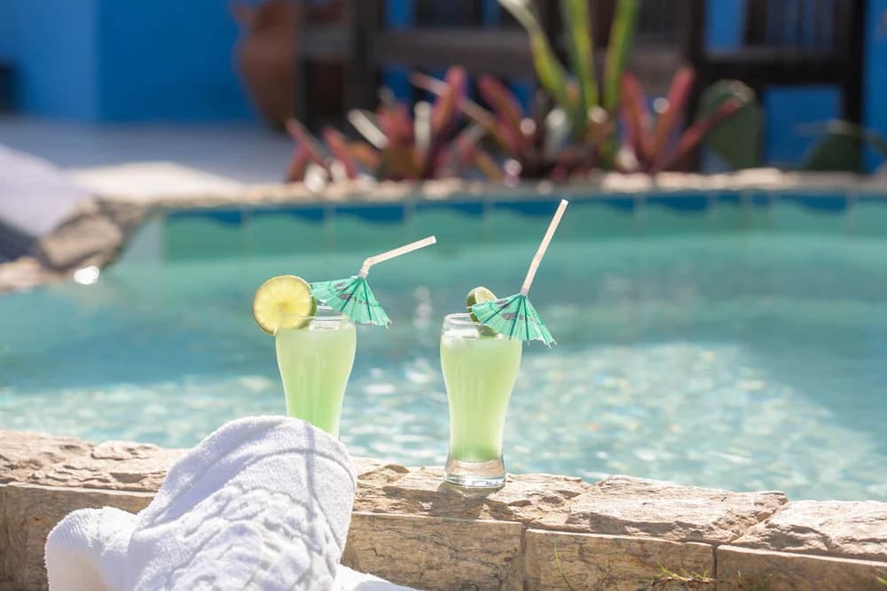 Poolside bar