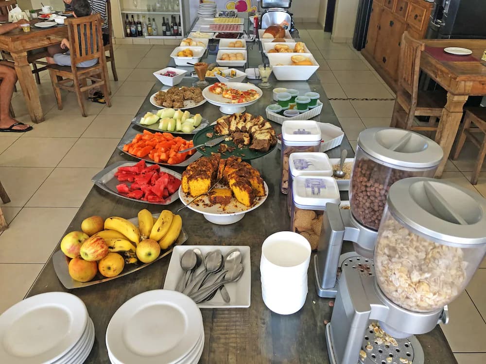 Breakfast buffet