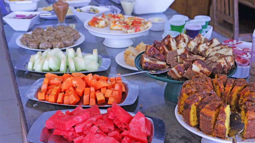 Breakfast buffet