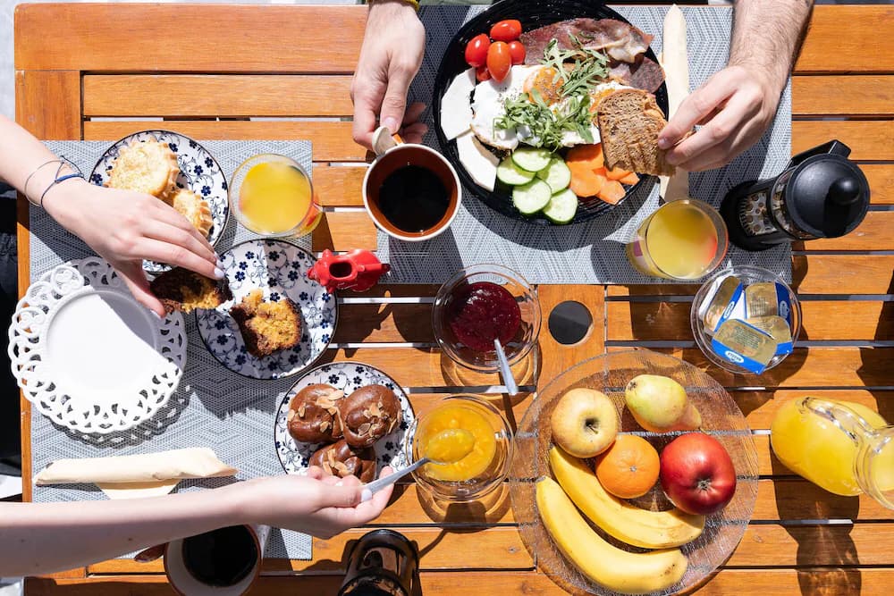 Breakfast meal