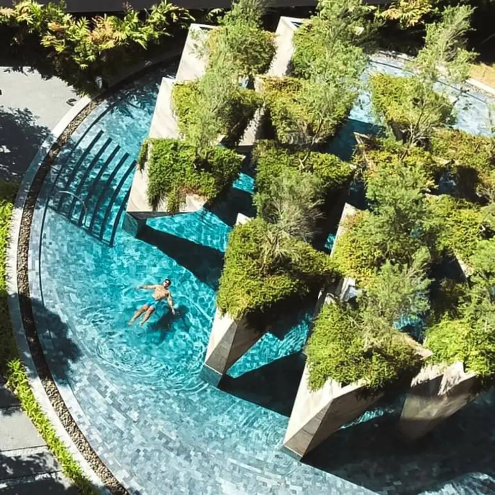 Outdoor pool