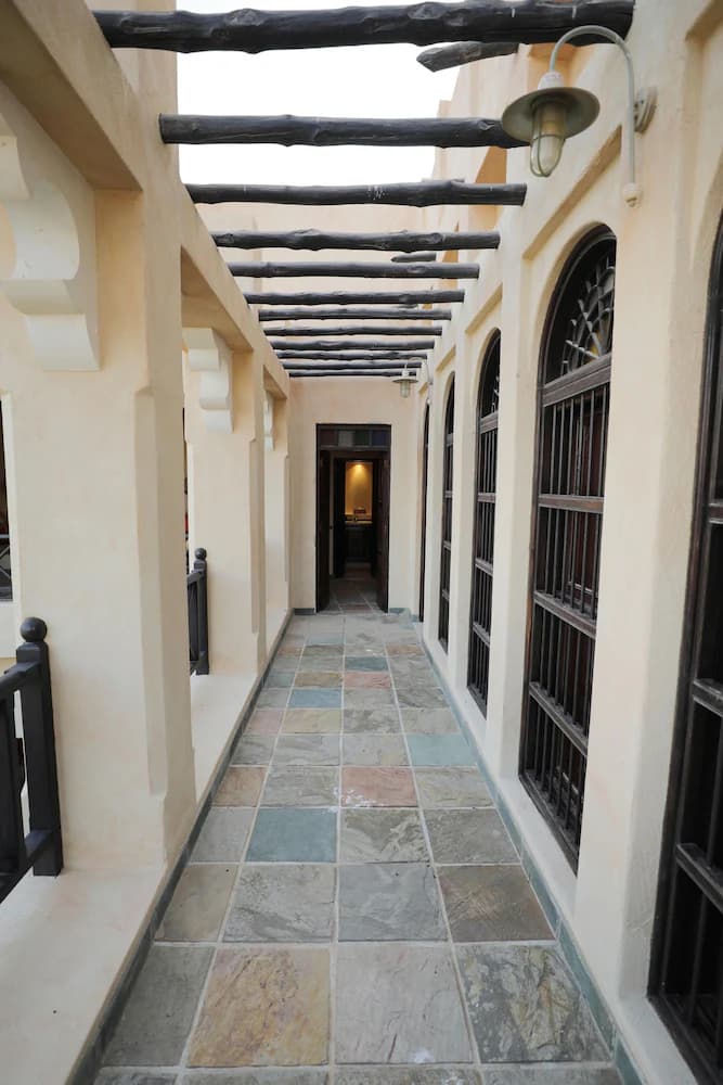 Interior entrance
