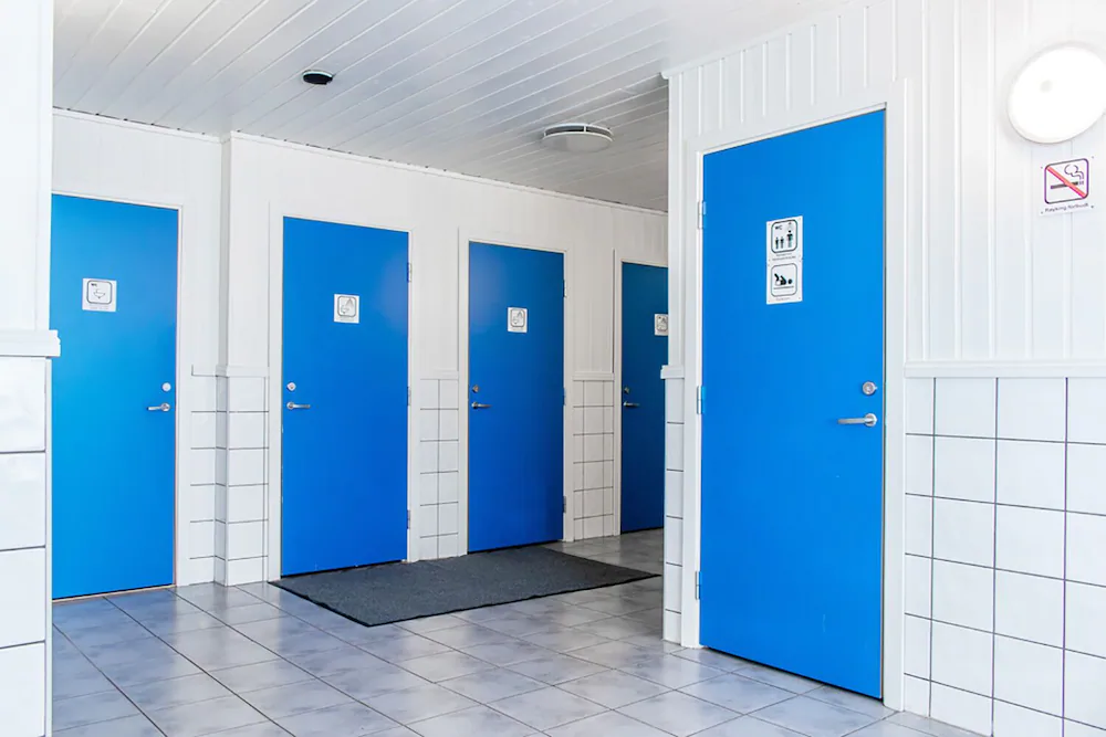 Shared bathroom