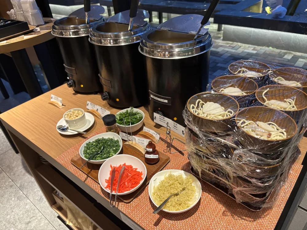 Breakfast buffet