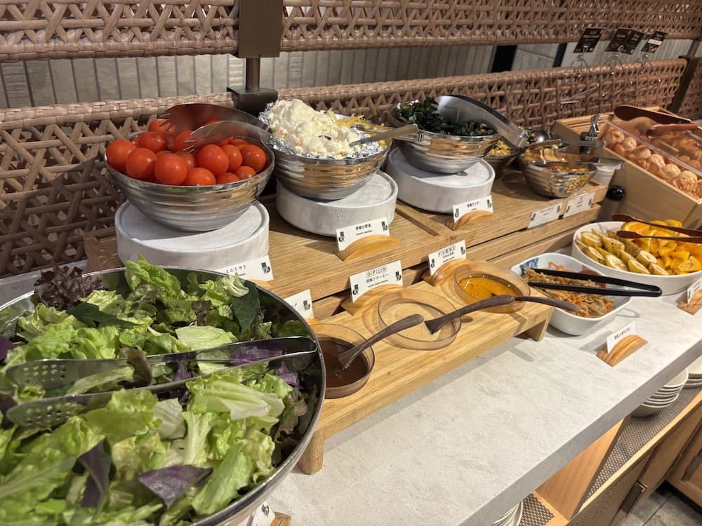 Breakfast buffet